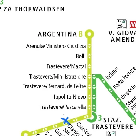 Hébergement de vacances Cozy Gianicolense 3bdr Rome