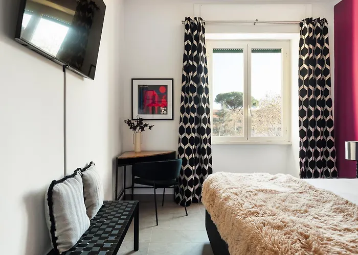 Semesterbostad Cozy Gianicolense 3bdr