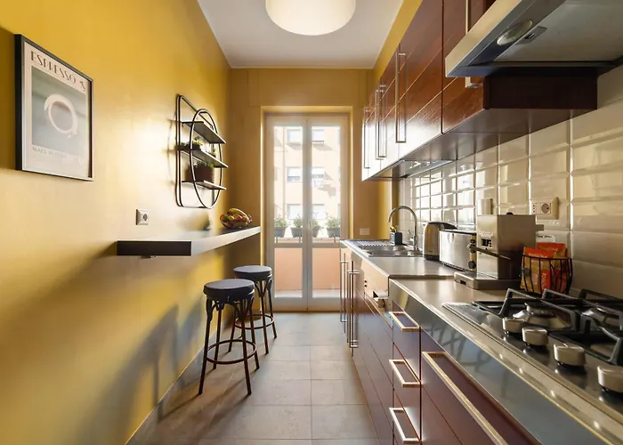 Tatil Evi Cozy Gianicolense 3bdr *