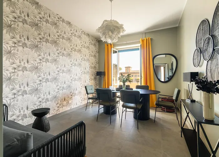 Cozy Gianicolense 3bdr Tatil Evi *